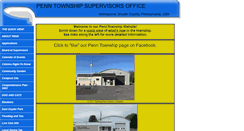Desktop Screenshot of penn-township.net